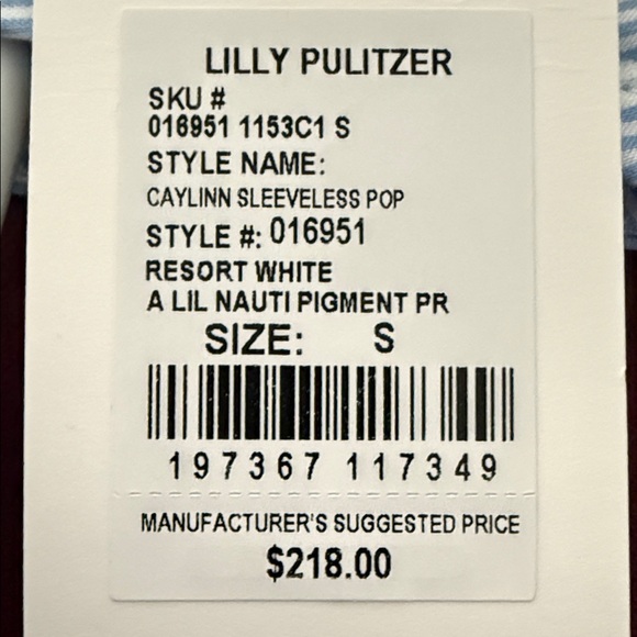 Lilly Pulitzer Blue and White Sailboat Tiered Sleeveless Dress - Picture 7 of 7